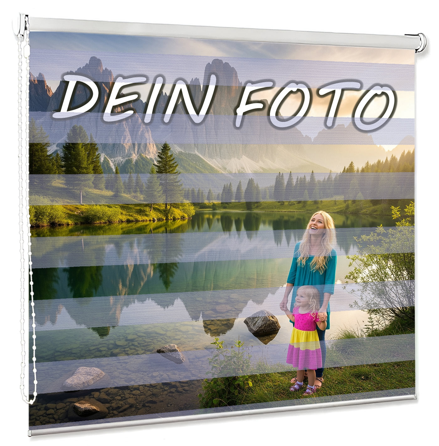 Foto Doppelrollo bzw. Duorollo bedruckt