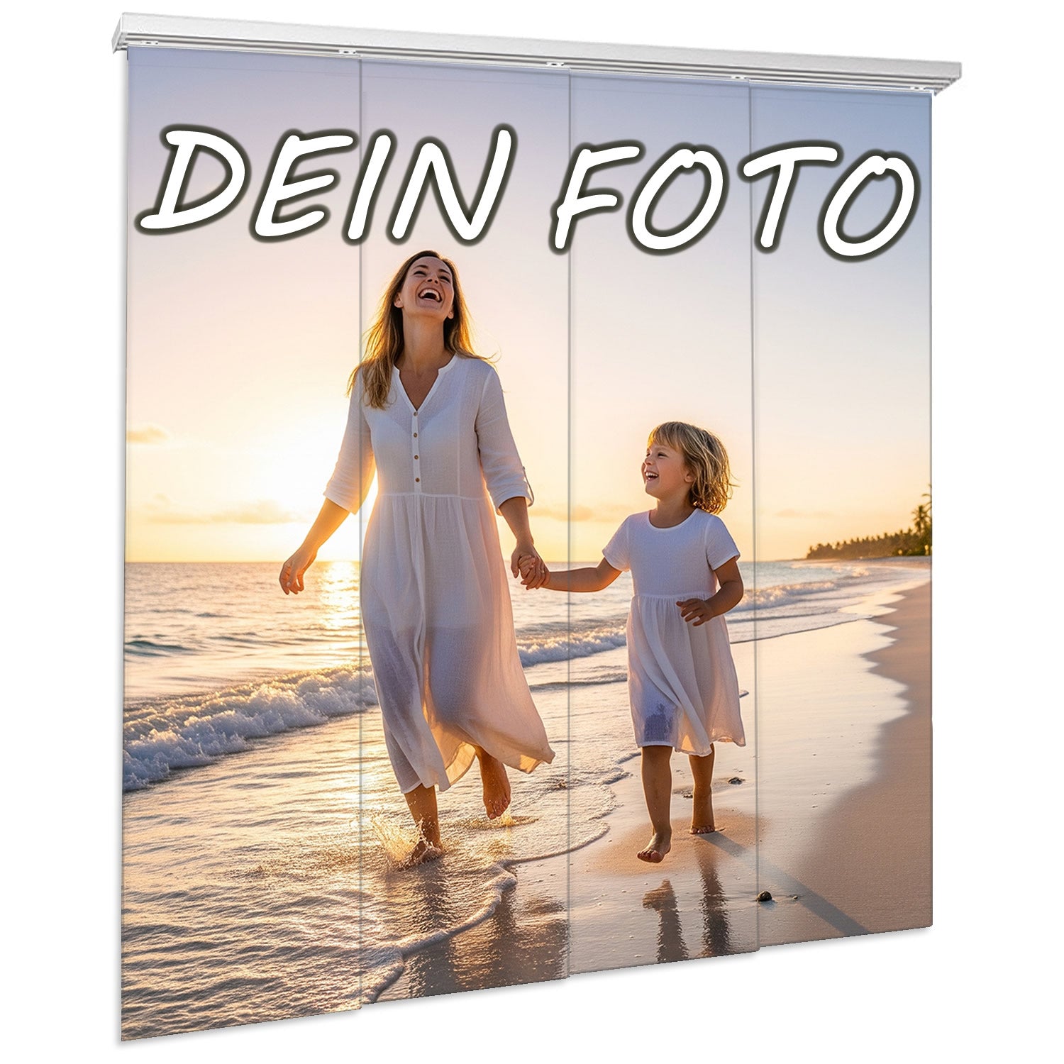 Foto Schiebevorhang bedruckt mit Deinem Motiv