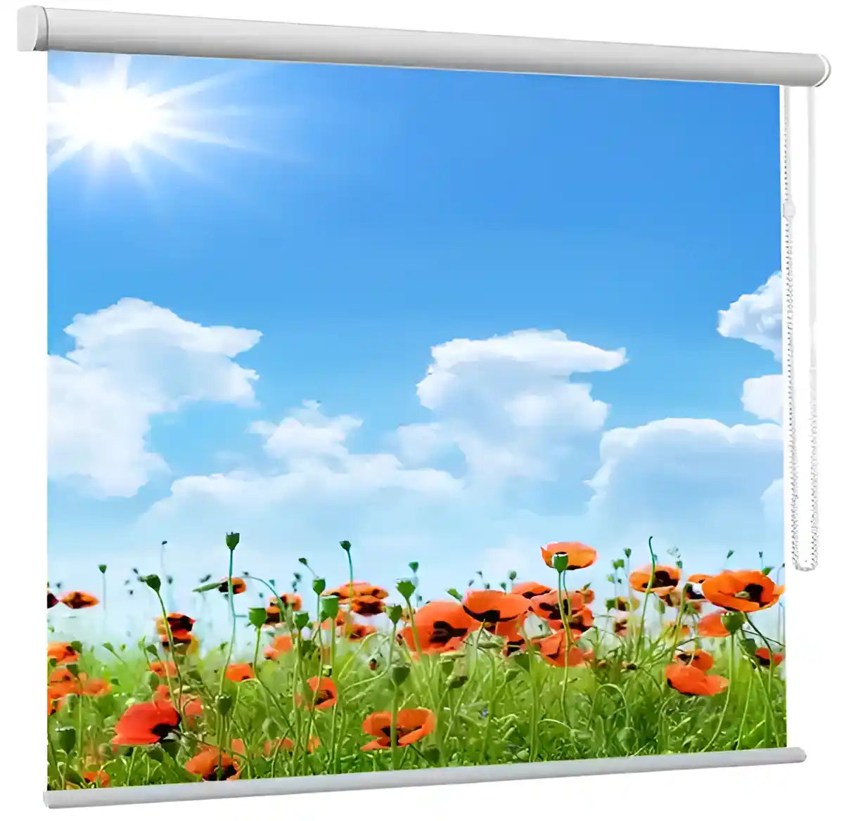 bedrucktes Kassettenrollo