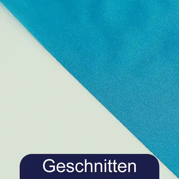 Foto Stoff bedruckt mit geschnittenen Stoffrand