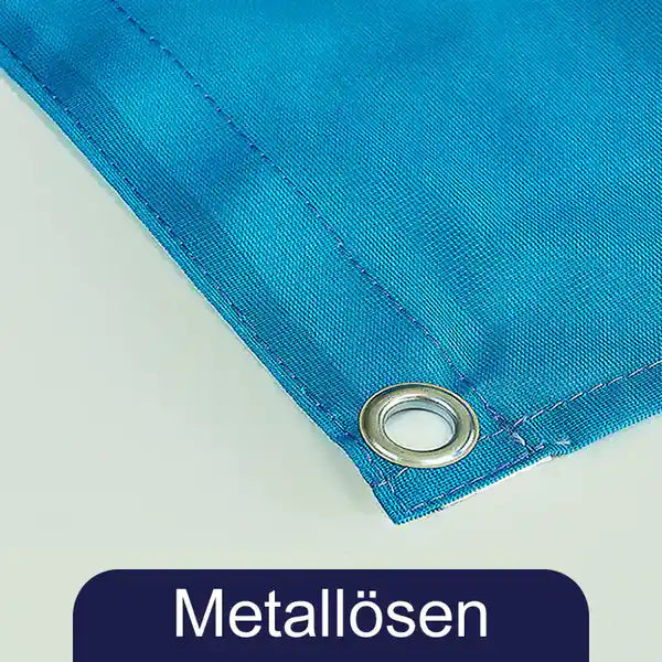 Foto Stoff bedruckt mir Metallösen