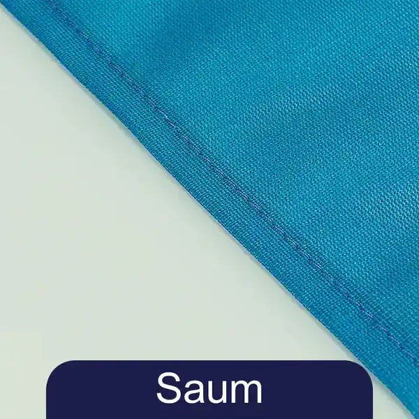 Foto Stoff bedruckt mit Saum am Rand