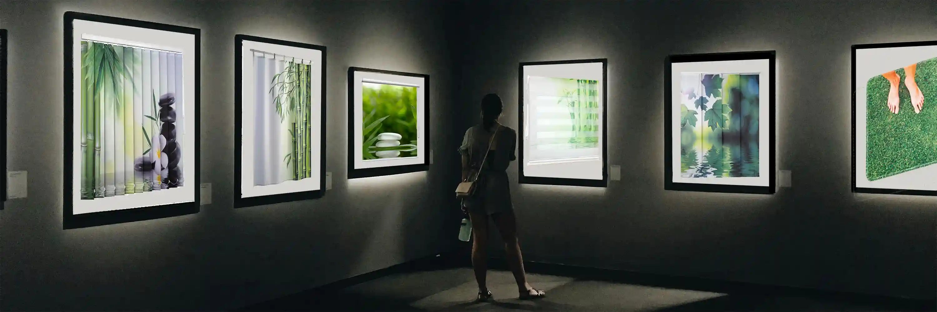 Foto Stoff bedruckt Galerie