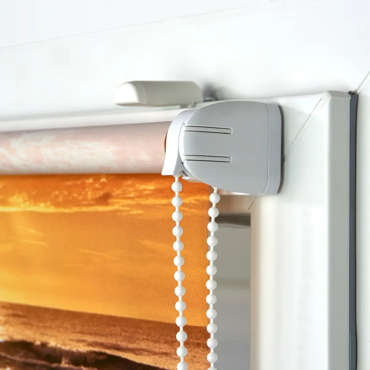 Fotodruck Rollo mit Klemmfix Klemmträger ohne Bohren