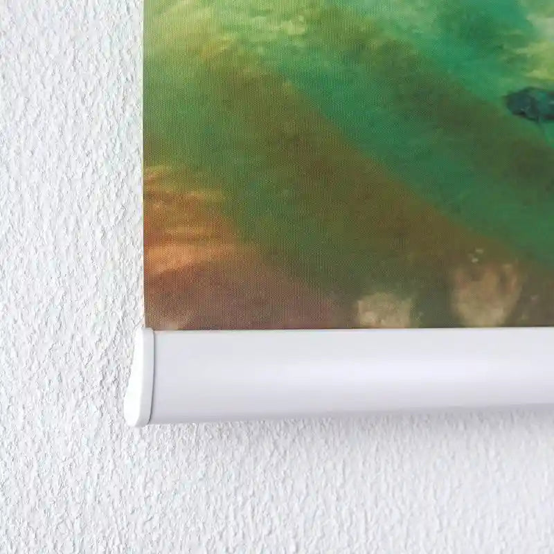 Fotorollo Unterstab zur Beschwerung des Fotodruck Foto Rollo