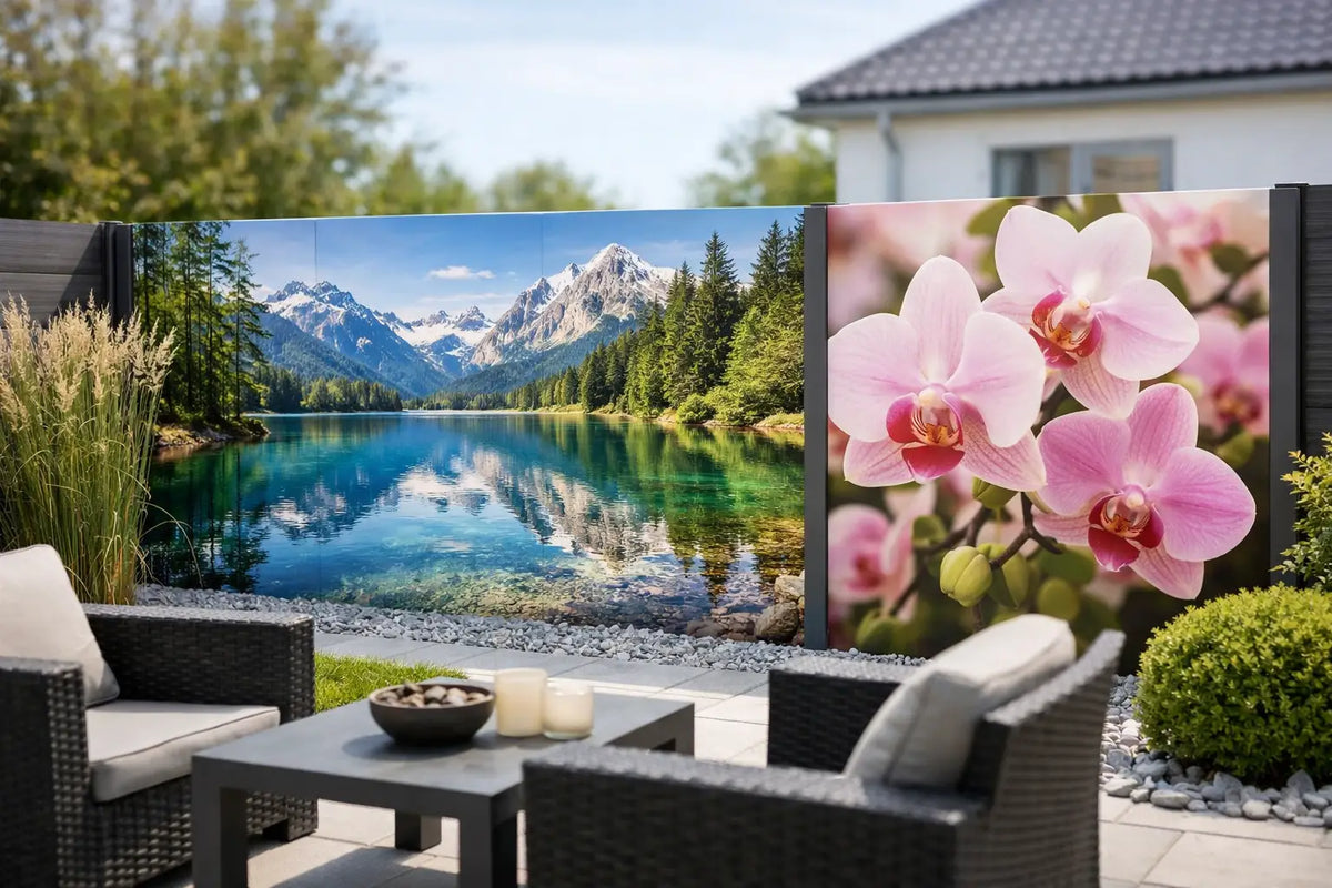 Sichtschutz mit Fotodruck umsetzen leicht gemacht