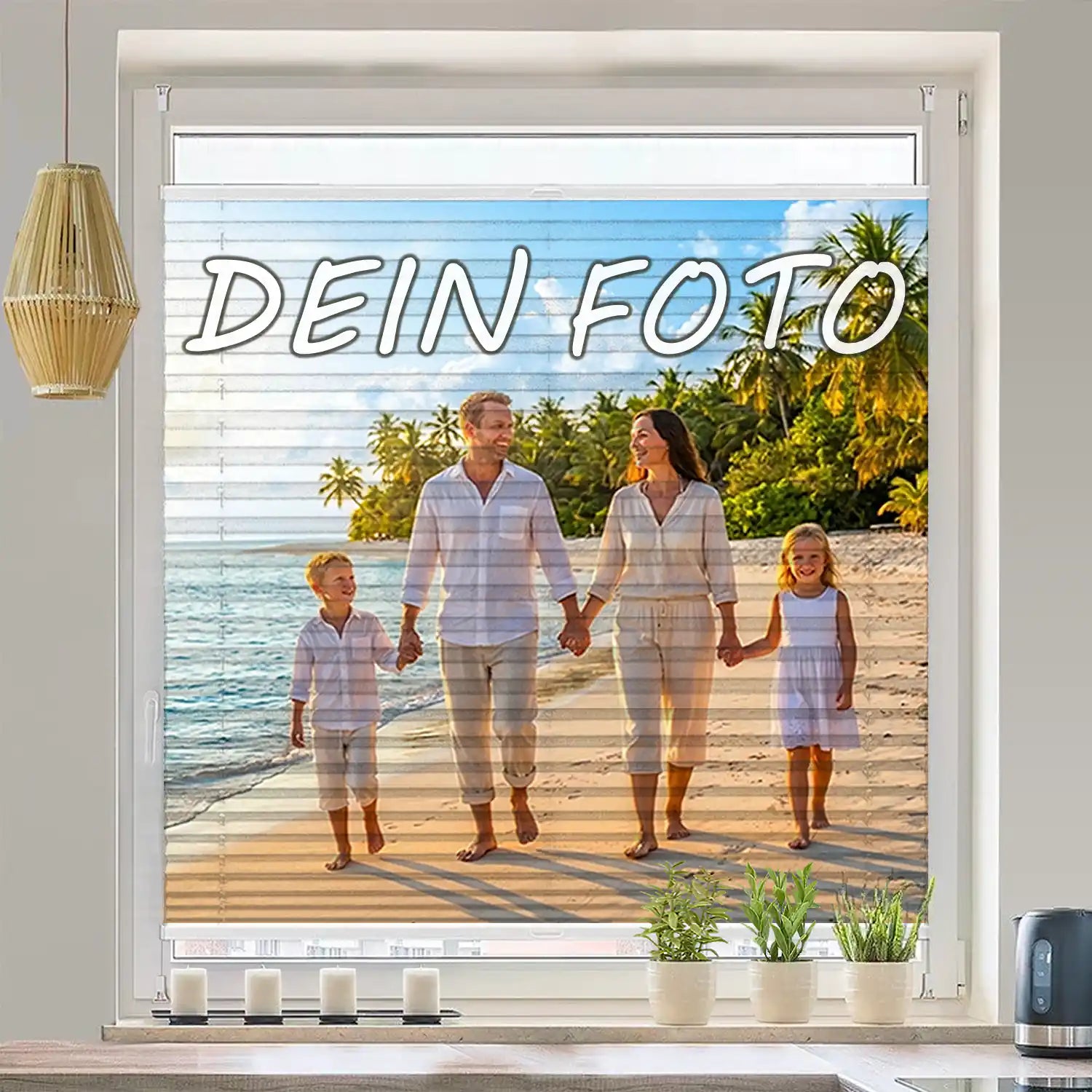 Foto Plissee bedruckt mir Motiv
