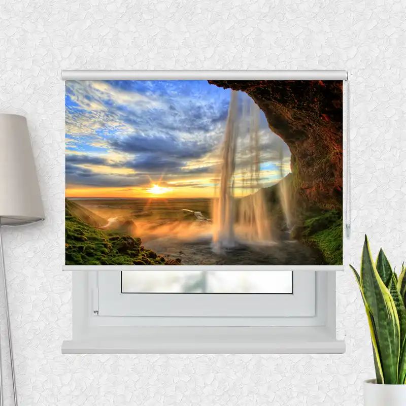 Fotorollo Premium "Seljalandfoss Wasserfall"