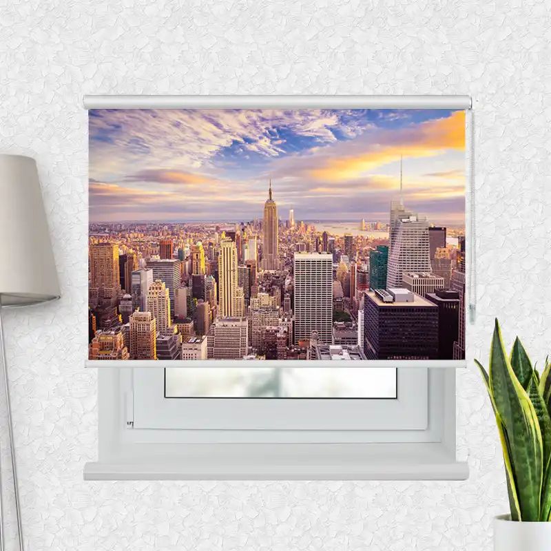 Fotorollo Premium "Sunset New York City Skyline"