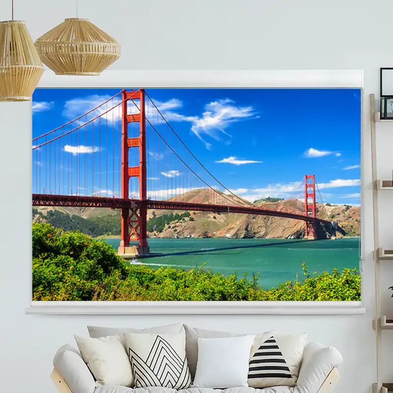 Foto Rollo mit Kassette "Golden Gate Bridge"