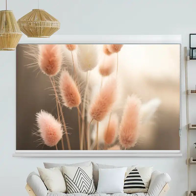 Foto Rollo mit Kassette "Flauschiges Hasenschwanzgras"