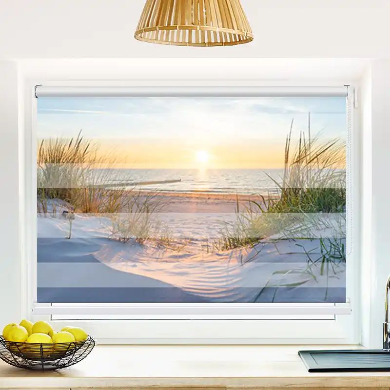 187215633 Ostsee Düne Sonnenuntergang