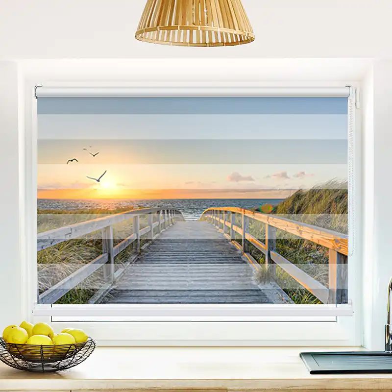 86499028 Meer Brücke Romantisch