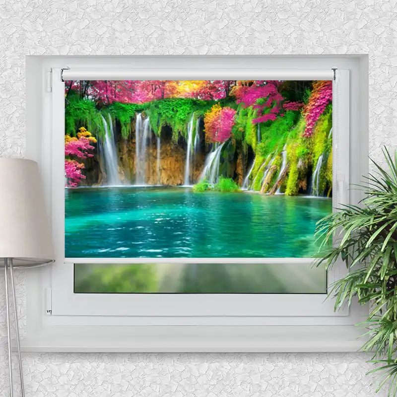 Klemmrollo "Wasserfall Kroatien"