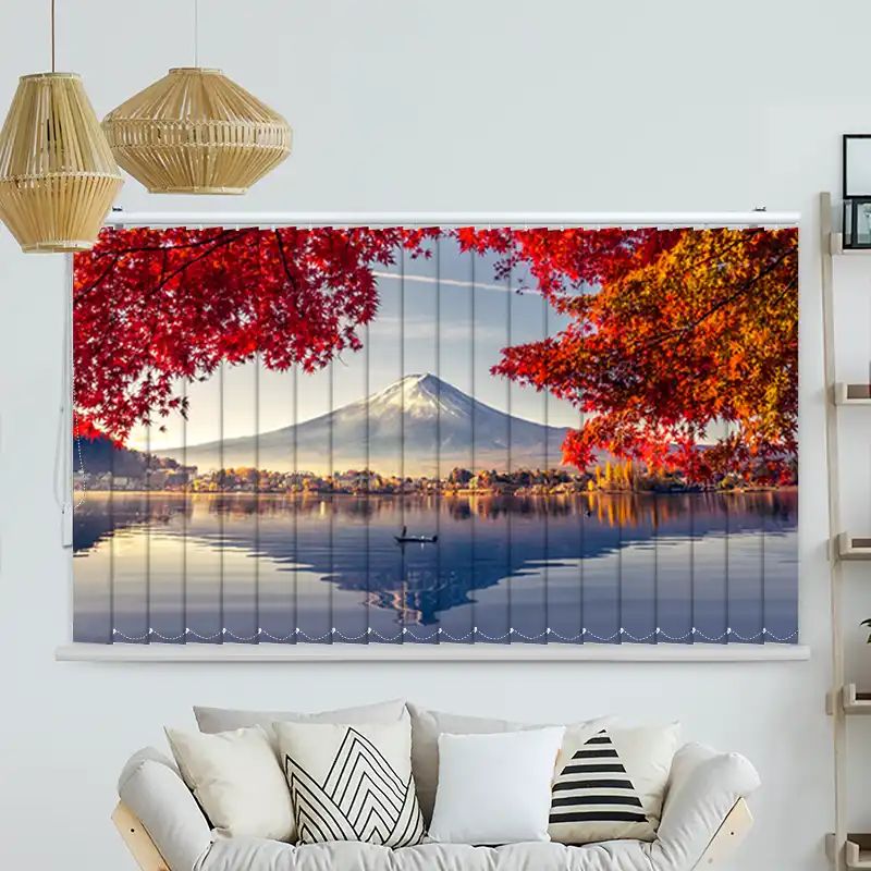 Foto Lamellenvorhang "Fujiyama Japan"