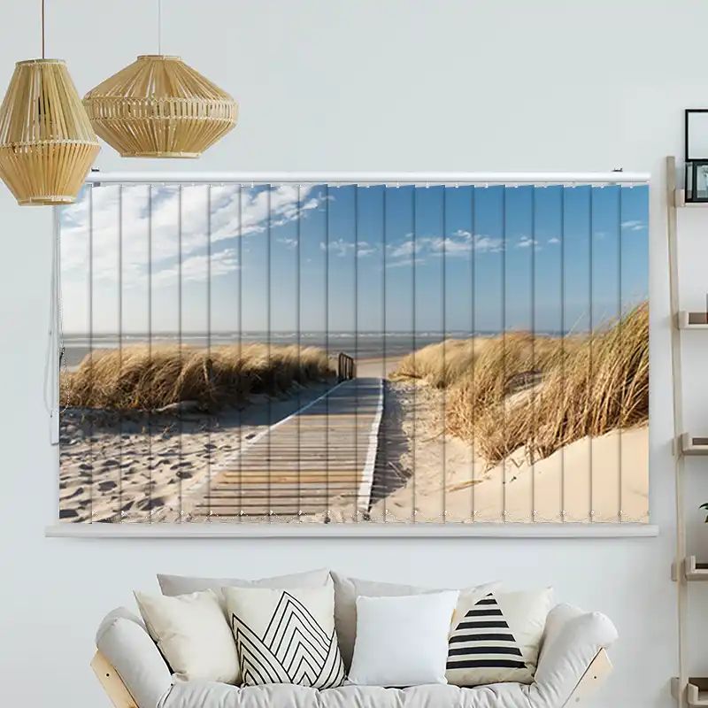 Foto Lamellenvorhang "Nordsee Strand Langeoog"