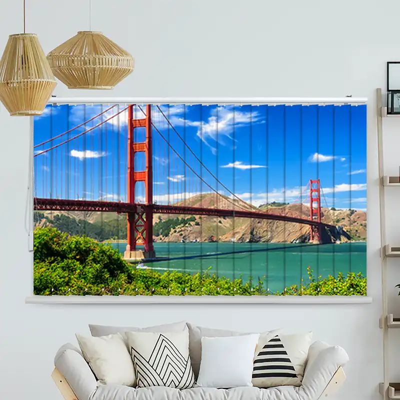 Foto Lamellenvorhang "Golden Gate Bridge"