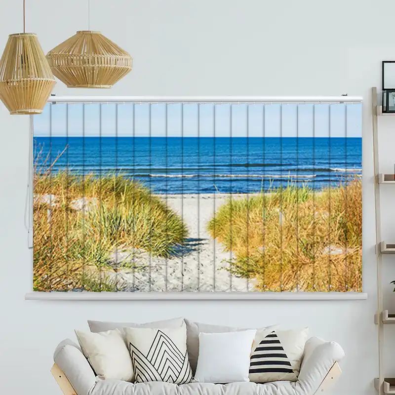 Foto Lamellenvorhang "Düne Meer Ostsee"