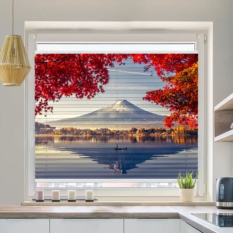 Foto Plissee "Fujiyama Japan"