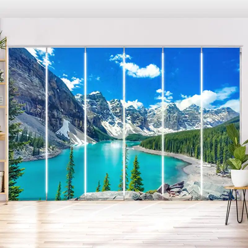Schiebegardine "Moraine Lake Bergsee"