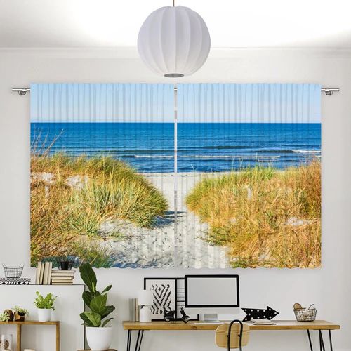 Fotovorhang "Duene Meer Ostsee"