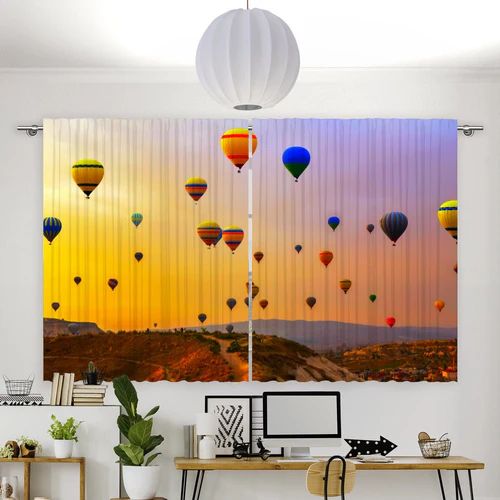 Fotovorhang "Heissluftballons"